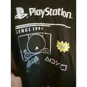 Playstation Shirt Sz XL Excellent Old School Vintage CR5 Gaming